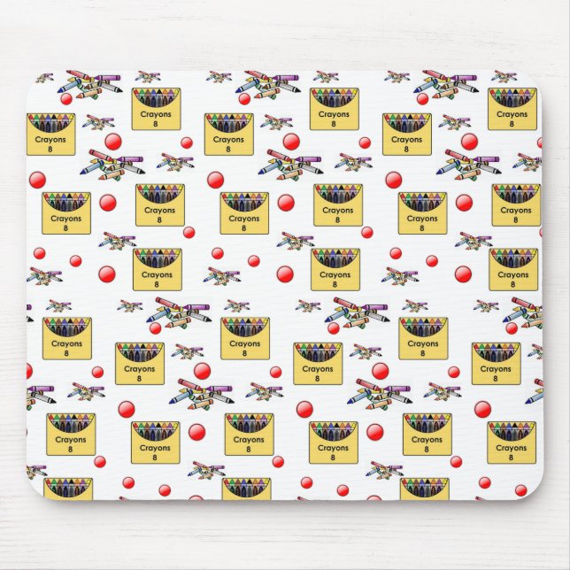 Tapis De Souris Mousepad Crayon (Devant)