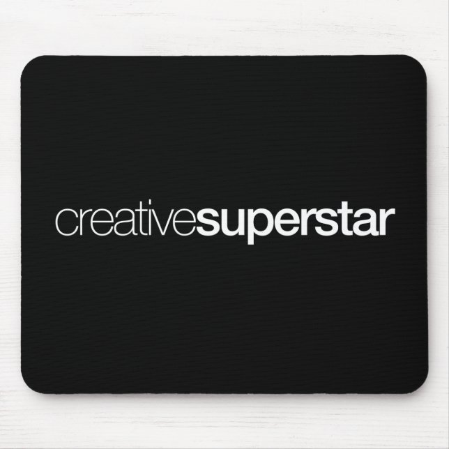 Tapis De Souris mousepad créatif de superstar (Devant)