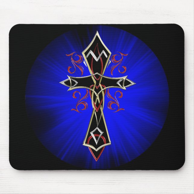 Tapis De Souris Mousepad croisé tribal celtique (Devant)