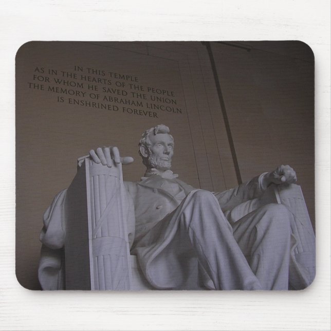 Tapis De Souris Mousepad d'Abraham Lincoln (Devant)