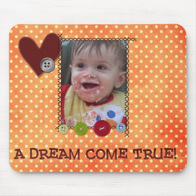 Tapis De Souris mousepad d'adoption (Devant)