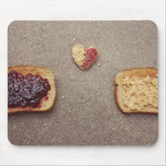 Tapis De Souris mousepad d'amour de pb&j