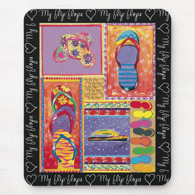 Tapis De Souris Mousepad d'Amour-Mon-Secousse-Fiascos (Devant)