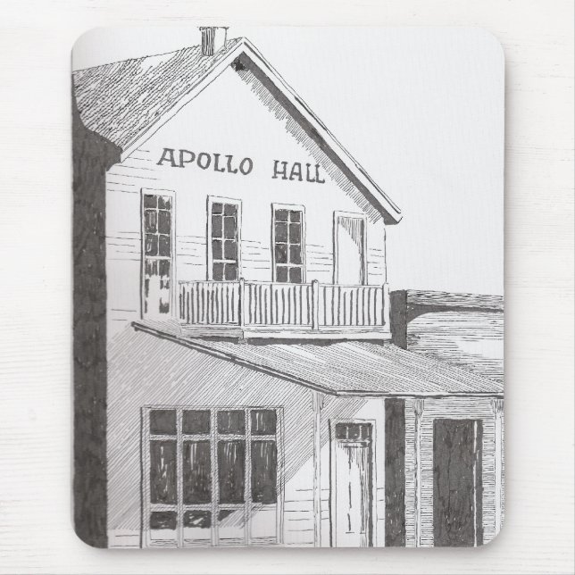 Tapis De Souris Mousepad d'Apollo Hall (Devant)