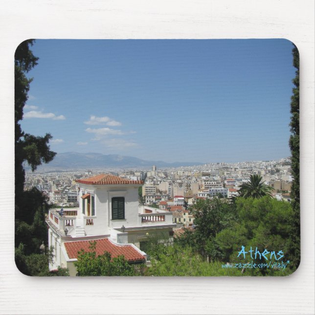 Tapis De Souris Mousepad d'Athènes Grèce (Devant)