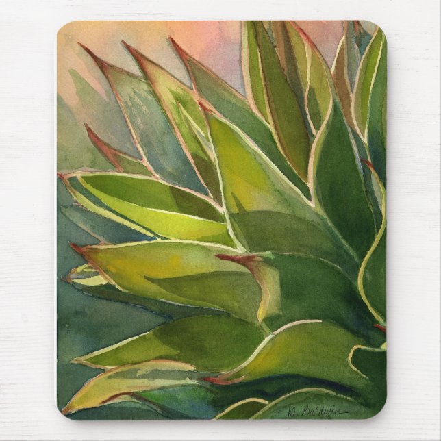 Tapis De Souris Mousepad d'attenuata d'agave (Devant)