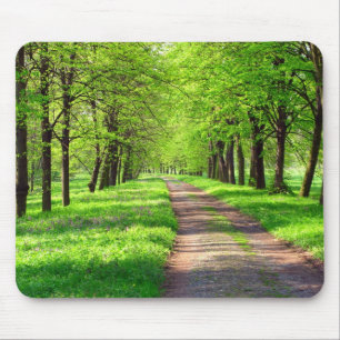 Tapis De Souris mousepad d'avenue de printemps