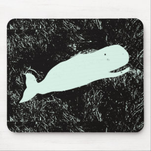 Tapis De Souris mousepad de baleine blanche