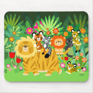 Tapis De Souris Mousepad de bande dessinée Liger et d'amis