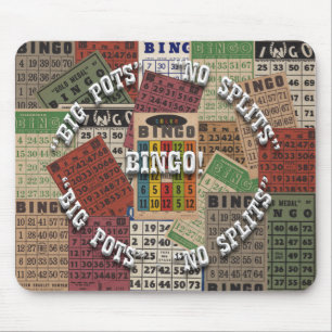 Tapis De Souris mousepad de bingo-test