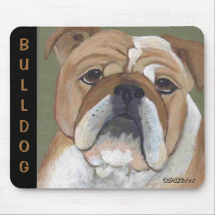 Tapis De Souris Mousepad de bouledogue