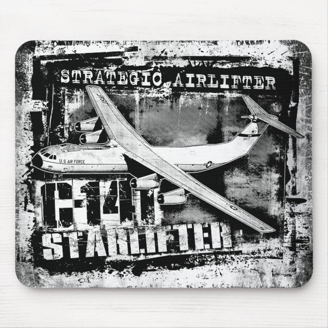 Tapis de souris Mousepad de C-141 Starlifter (Devant)