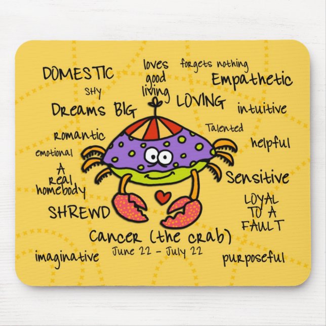 Tapis De Souris mousepad de cancer (Devant)