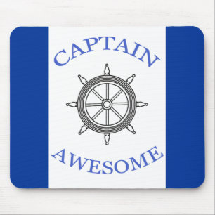 Tapis De Souris Mousepad de CAPITAINE AWESOME