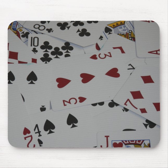 Tapis De Souris Mousepad de cartes de jeu (Devant)