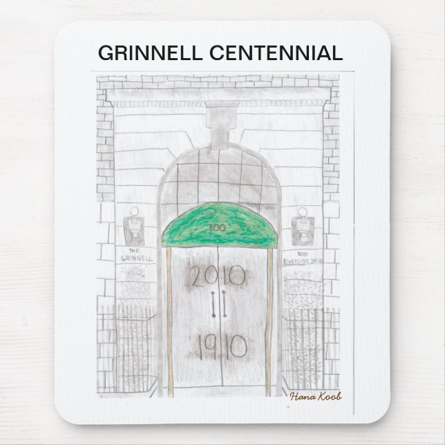 Tapis De Souris Mousepad de CENTENNIAL de GRINNELL (Devant)