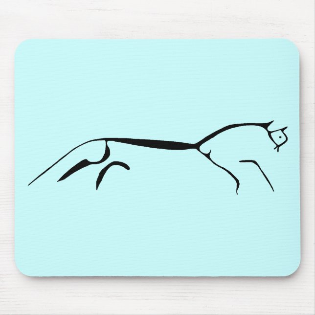 Tapis De Souris Mousepad de cheval d'Uffington (Devant)