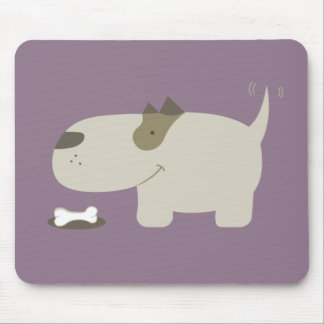 Tapis De Souris Mousepad de chien de bande dessinée