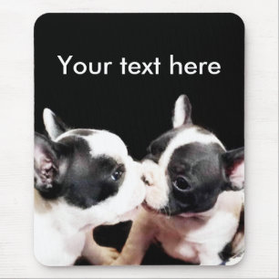 Tapis De Souris Mousepad de chiots de bouledogue français