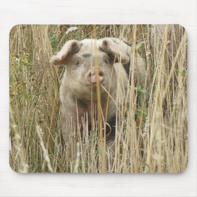 Tapis De Souris Mousepad de cochon mignonne (Devant)