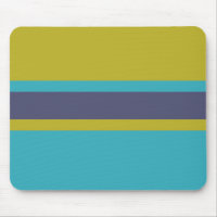 Mousepad de coutume de motif de rayures