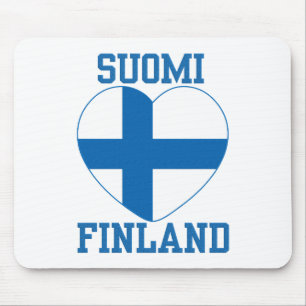 Tapis De Souris Mousepad de coutume de SUOMI FINLANDE