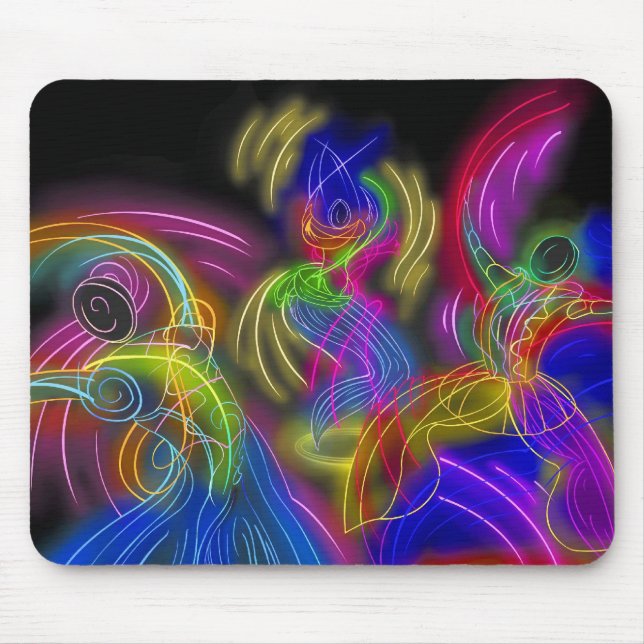 Tapis De Souris Mousepad de danseur (Devant)