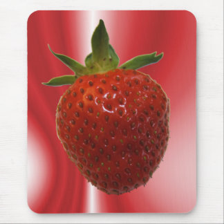 Tapis De Souris Mousepad de ~ de fraise