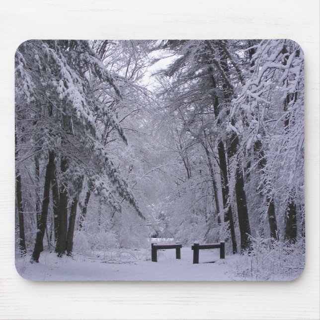 Tapis De Souris Mousepad de ~ de la cathédrale 2 de glace (Devant)