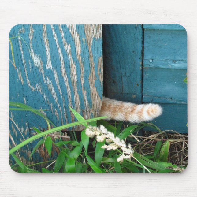 Tapis De Souris Mousepad de ~ de queue de chat (Devant)