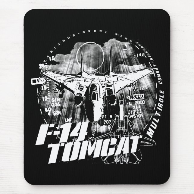 Tapis de souris Mousepad de F-14 Tomcat (Devant)