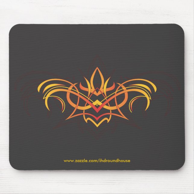 Tapis De Souris Mousepad de Fireflower de filet (Devant)