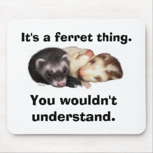 Tapis De Souris Mousepad de furet