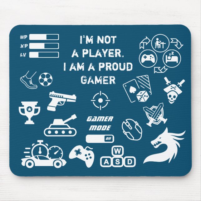Tapis De Souris Mousepad de Gamer (Devant)