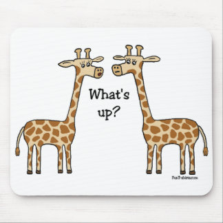 Tapis De Souris Mousepad de girafe