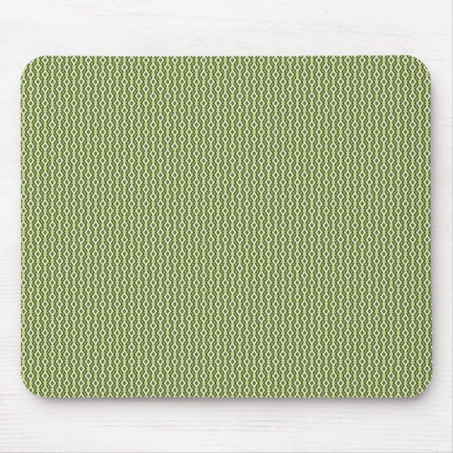 Tapis De Souris Mousepad de Glam Raffiné, Vert olive (Devant)
