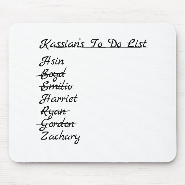 Tapis De Souris Mousepad de Kassian (Devant)