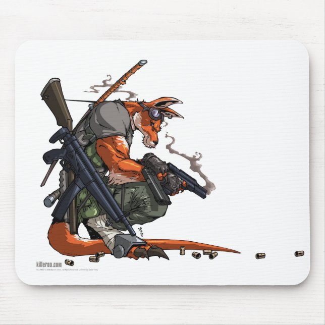 Tapis De Souris Mousepad de Killeoo par des pinces d'Andie (Devant)