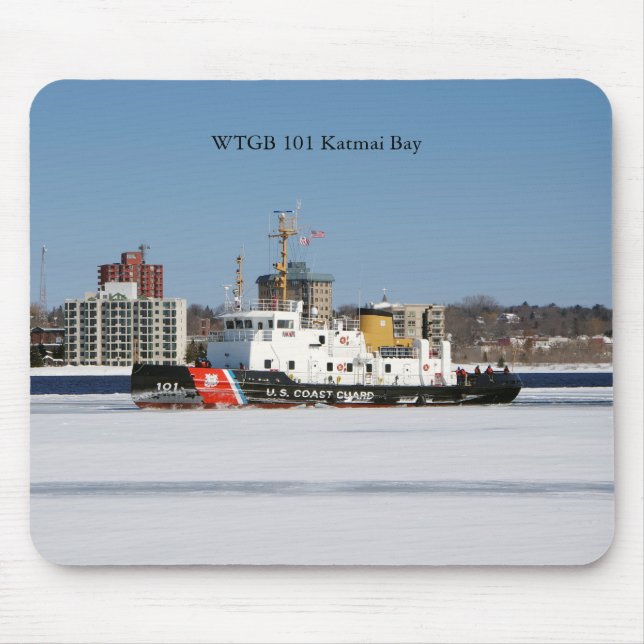 Tapis De Souris Mousepad de la baie de Katmai (Devant)