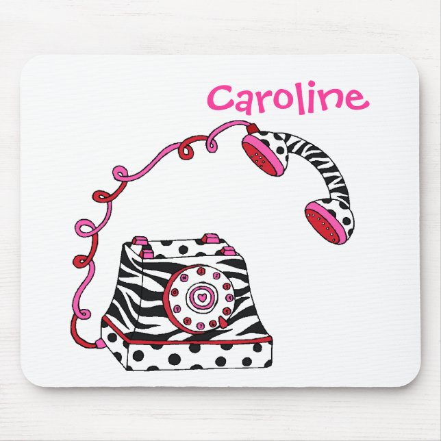 Tapis De Souris Mousepad de la fille (Devant)