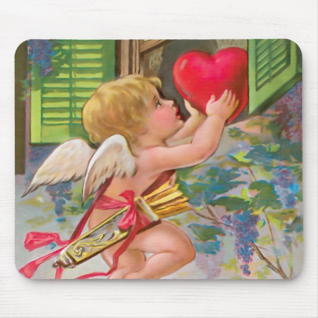 Tapis De Souris ~ Mousepad de la livraison de coeur (Devant)