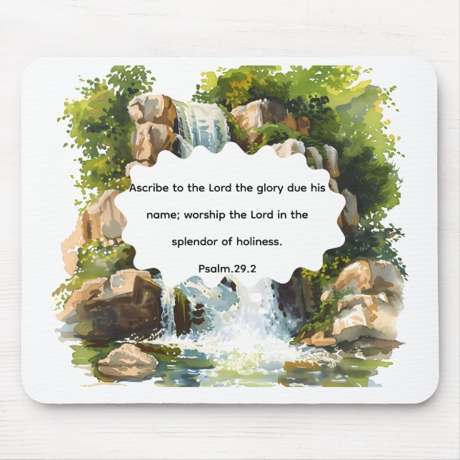 Tapis De Souris Mousepad de l'adorateur (Devant)