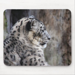 Tapis De Souris Mousepad de léopard de neige