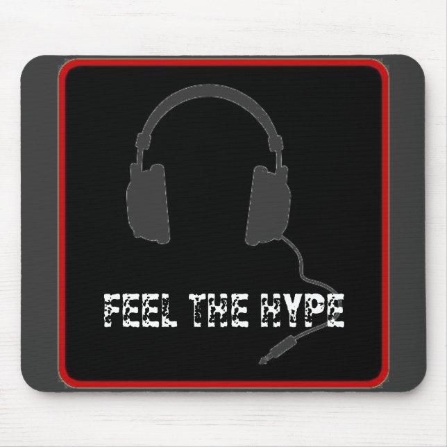 Tapis De Souris Mousepad de l'EXAGÉRATION MUZIK (Devant)