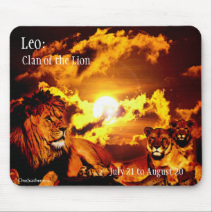 Tapis De Souris Mousepad de Lion