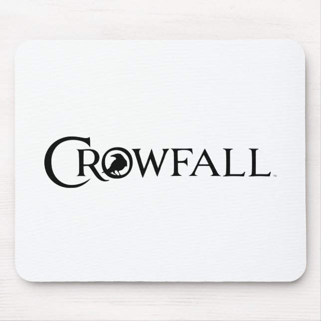 Tapis De Souris Mousepad de logo de Crowfall (Devant)