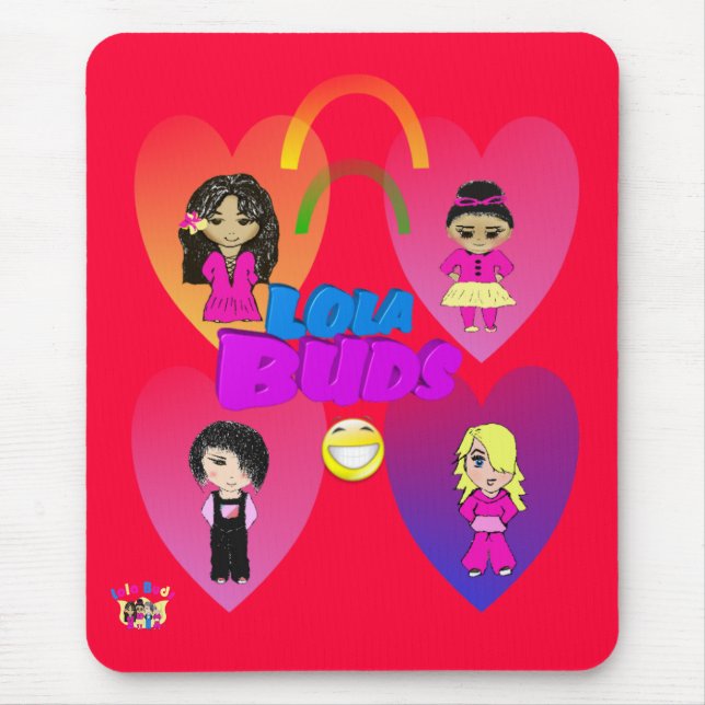 Tapis De Souris mousepad de lolabudshearts (Devant)