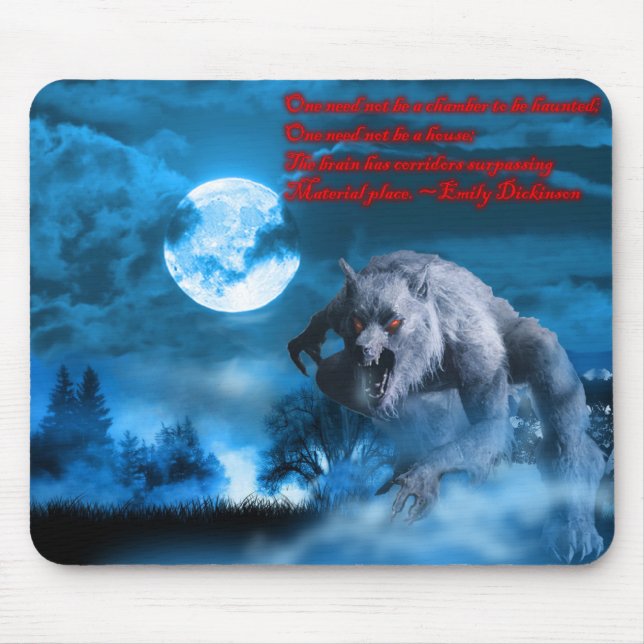 Tapis De Souris Mousepad de Lycan (Devant)