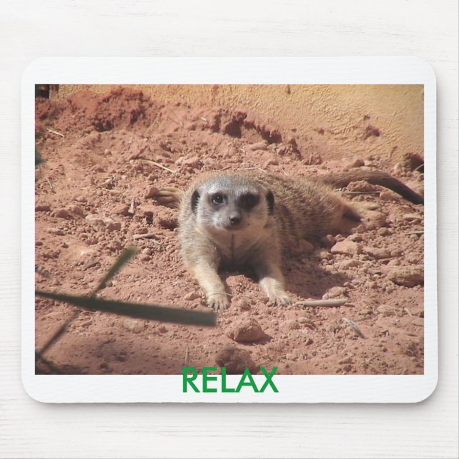 Tapis De Souris mousepad de meerkat (Devant)