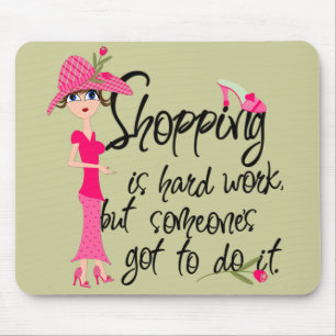 Tapis De Souris Mousepad de mode rose foncé